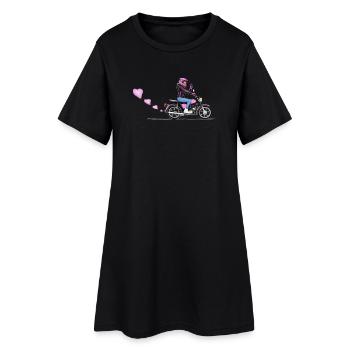 Samson Girl - Women’s T-Shirt Dress - black - Front