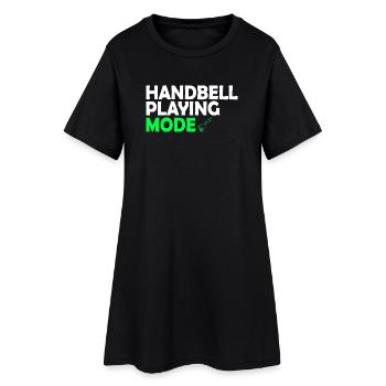 Chorale Instrument de musique Cloche à main Chorale - Robe T-shirt Femme - noir - Devant