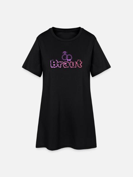 Mariée - Robe T-shirt Femme - noir