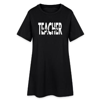 Infant Teacher Child Care Worker Gift - Women’s T-Shirt Dress - black - Front