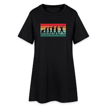 Hurling-Spieler-Trainer Funny Team Hurler-Geschenk - Frauen T-Shirt-Kleid - Schwarz - Vorne