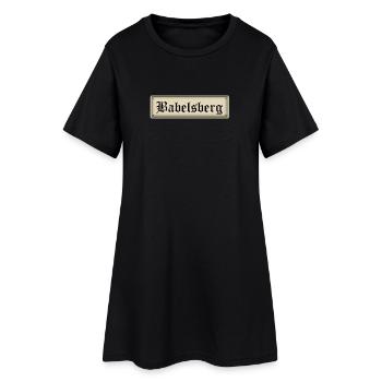 Babelsberg - Robe T-shirt Femme - noir - Devant