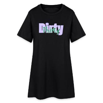 Cadeaux du 30e anniversaire - Trente ans - Robe T-shirt Femme - noir - Devant