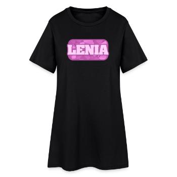Gift for Lenia - Women’s T-Shirt Dress - black - Front