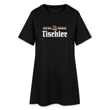Charpentier Artisanat Guilde Signe Guilde Artisan - Robe T-shirt Femme - noir - Devant