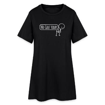 No Golf Today – Lustiger Golf Spruch für  Golfer - Frauen T-Shirt-Kleid - Schwarz - Vorne