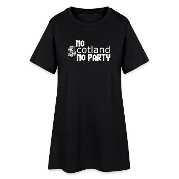 Art celtique en gras - Robe T-shirt Femme - noir - Devant
