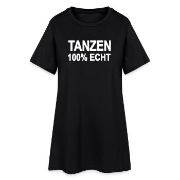 Danser - Robe T-shirt Femme - noir - Devant