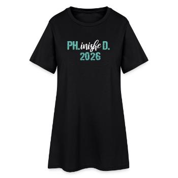 Doctorat 2026 Doctorat philistin Thèse PhD - Robe T-shirt Femme - noir - Devant