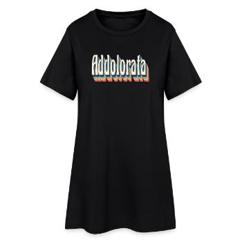 Notre Dame des Douleurs t-shirt vintage rétro cadeau t-shirt - Robe T-shirt Femme - noir - Devant
