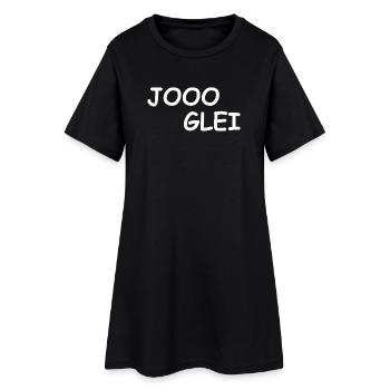 JOOO GLEI - Women’s T-Shirt Dress - black - Front