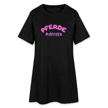 Horse Girl - Women’s T-Shirt Dress - black - Front