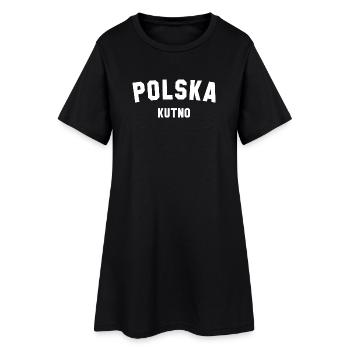 KUTNO Polska Pologne Polen - Robe T-shirt Femme - noir - Devant