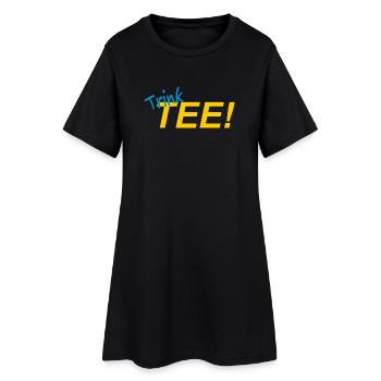 BUVEZ DU THÉ ! - Robe T-shirt Femme - noir - Devant