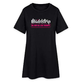 Voyage des filles 2026 Voyage des filles Tournée des filles Voyage des filles - Robe T-shirt Femme - noir - Devant