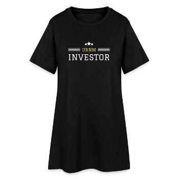 Chemise de négociation de matières premières pour investisseurs en uranium - Robe T-shirt Femme - noir - Devant