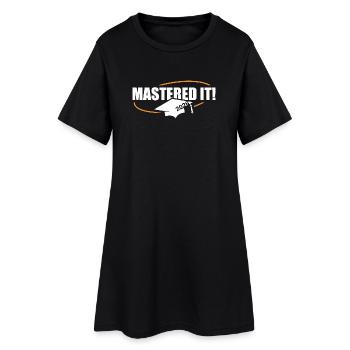 Master 2026 Diplôme - Robe T-shirt Femme - noir - Devant