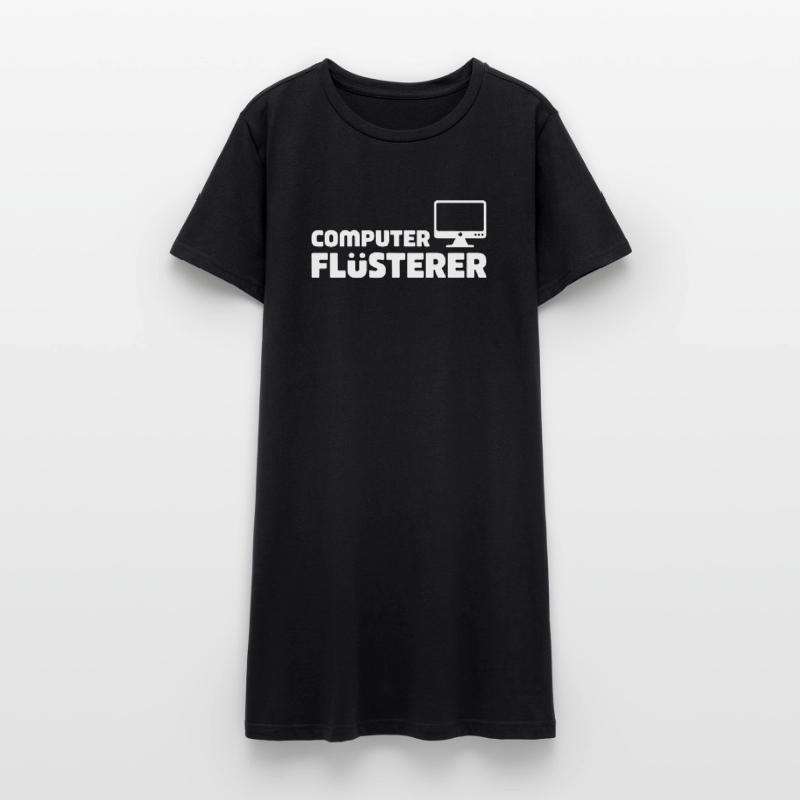 Computer Whisperer Retro-Tech Women’s T-Shirt Dress