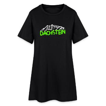 Chemise souvenir Dachstein Ramsau - Robe T-shirt Femme - noir - Devant