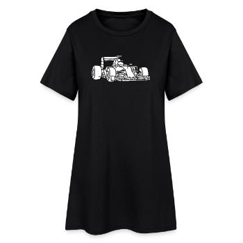Présents de la course de voitures de formule Équipe de pilotes Kids Lui - Robe T-shirt Femme - noir - Devant