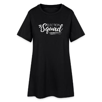 Cadeau de la maman de l’équipe électorale de l’équipe électorale - Robe T-shirt Femme - noir - Devant