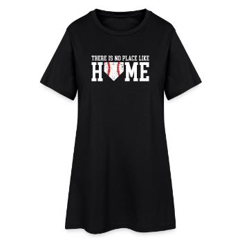 Il n'y a pas de meilleur endroit que Home Boys Baseball - Robe T-shirt Femme - noir - Devant