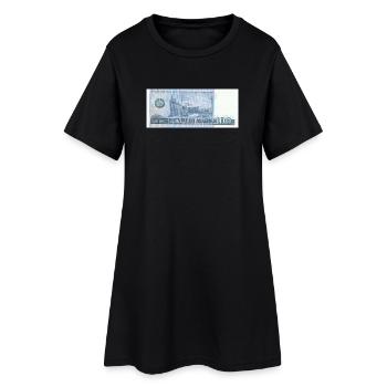 100 marks de la RDA - Robe T-shirt Femme - noir - Devant