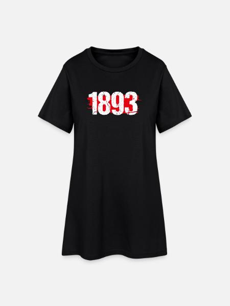 Stuttgart 1893 - Frauen T-Shirt-Kleid - Schwarz