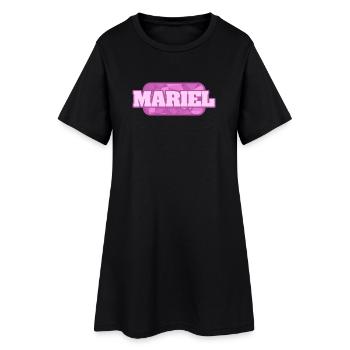Mariel comme la santé - Robe T-shirt Femme - noir - Devant