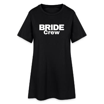 Équipage de la mariée - Robe T-shirt Femme - noir - Devant