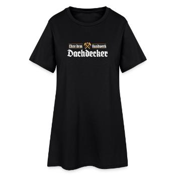 Enseignes de la guilde des métiers de la toiture - Robe T-shirt Femme - noir - Devant