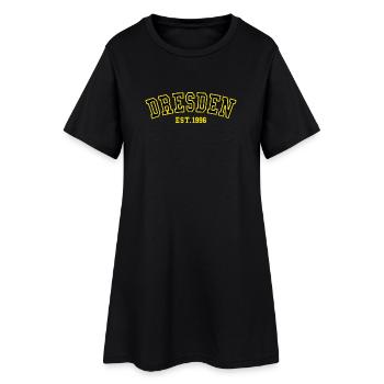 Dresden Est. 1996 - Women’s T-Shirt Dress - black - Front