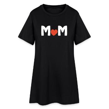Maman drôle Mamie Motif de cadeau pour la fête des mères Humour - Robe T-shirt Femme - noir - Devant