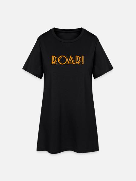ROAR! - Robe T-shirt Femme - noir