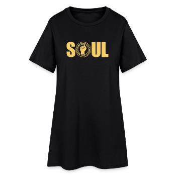 Northern Soul - Gardez la foi - Robe T-shirt Femme - noir - Devant