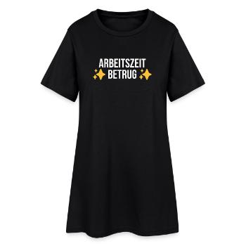 Working Time FraudMeme - Women’s T-Shirt Dress - black - Front