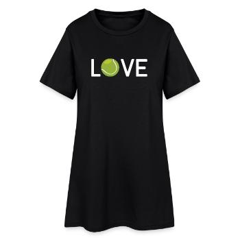 Tennis Lover - Women’s T-Shirt Dress - black - Front