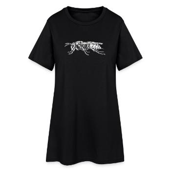 guêpe - Robe T-shirt Femme - noir - Devant