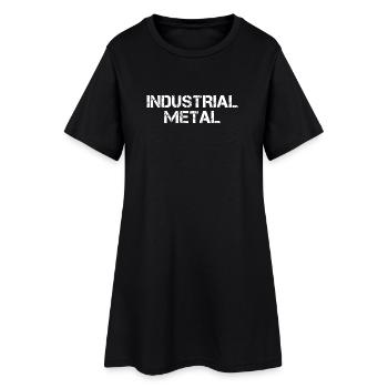 Industrial Metal - Women’s T-Shirt Dress - black - Front