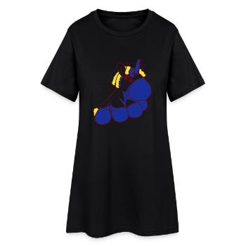 Einhorn2 - Robe T-shirt Femme - noir - Devant