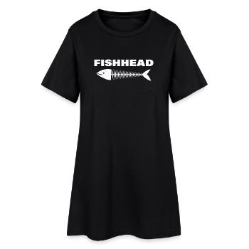 FISHHEAD2 - Robe T-shirt Femme - noir - Devant