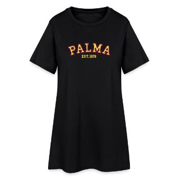 Palma Est. 1976 - Women’s T-Shirt Dress - black - Front
