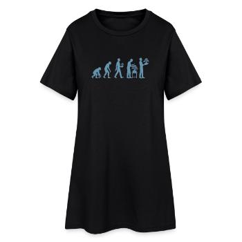 Bonsaï Évolution des plantes Bonsaï japonaises - Robe T-shirt Femme - noir - Devant