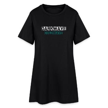 Darkwave Coldwave - Robe T-shirt Femme - noir - Devant