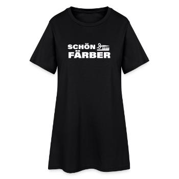 PALLIATEUR - Robe T-shirt Femme - noir - Devant