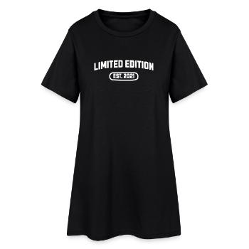 Édition limitée anniversaire 2021 - Robe T-shirt Femme - noir - Devant