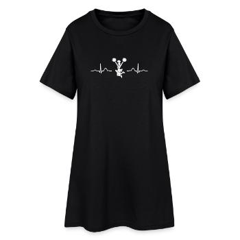 Cheerpom pom girls Mom Cheerleading - Robe T-shirt Femme - noir - Devant