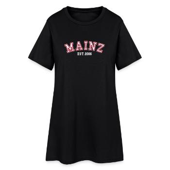 Mayence Fondée en 2006 - Robe T-shirt Femme - noir - Devant