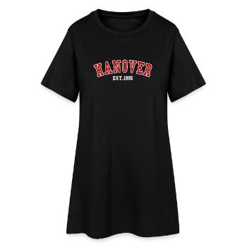 Hanovre Est 1995 - Robe T-shirt Femme - noir - Devant