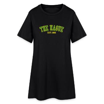 La Haye Est 1965 - Robe T-shirt Femme - noir - Devant